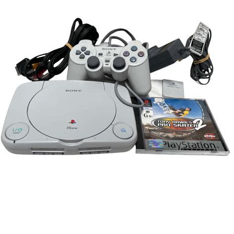 Sony Playstation One Console With Tony Hawks Pro Skater 2s