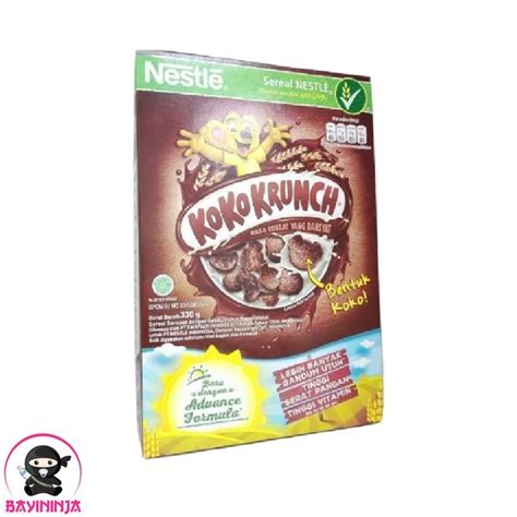 Jual NESTLE KOKO KRUNCH Sereal Gandum Cokelat Box 330 G Di Lapak