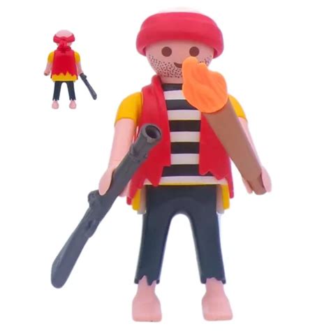 FIGURINE DE PIRATE Playmobil Avec Arme Et Torche EUR 3 99 PicClick FR