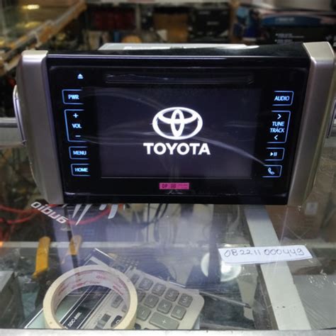 Jual Head Unit Original Toyota Innova Reborn Tipe V Thn Jakarta