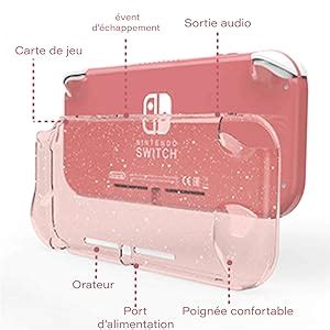 Heystop Tui Compatible Pour Nintendo Switch Lite Protection Housse