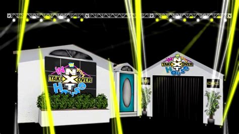 Nxt Takeover In Your House Concept Figure Stage Youtube