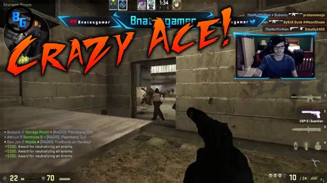 Counter Strike Global Offensive Crazy Ace Youtube