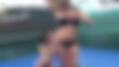 Strip Each Other Erotically Before Match From Short Skirts To Sexy Lingerie High Heels Hose