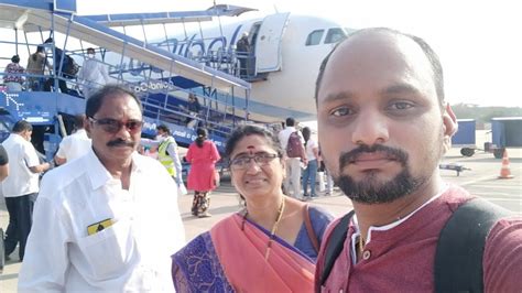 Indigo Flight Journey Vijayawada To Bangalore Mohankrishna