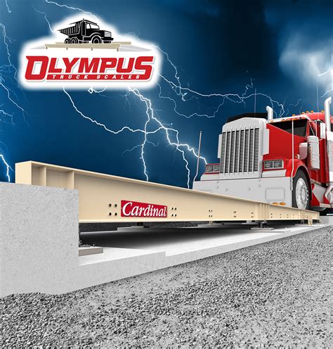 Cardinal Olympus Concrete Deck Truck Scales With Sst Hydraulic Load