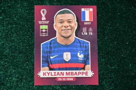 Panini WM 2022 Kylian Mbappé FRA 19 Kaufen auf Ricardo