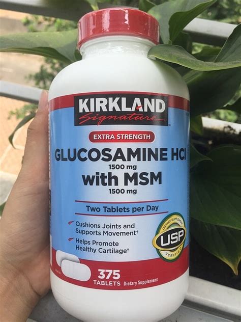 H Tr X Ng Kh P Glucosamine Hcl Msm Mg Kirkland Vi N