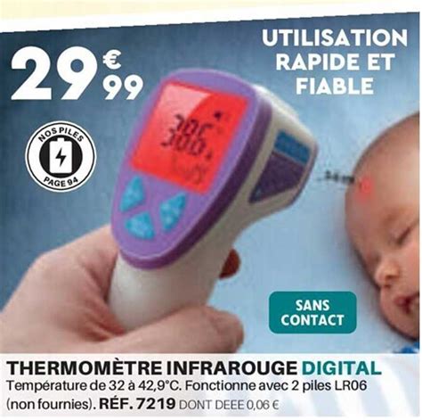 Promo Thermom Tre Infrarouge Digital Chez Shopix Icatalogue Fr