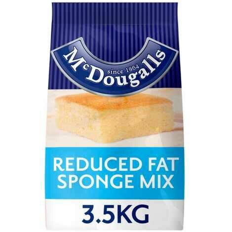 McDougalls Reduced Fat Sponge Cake Mix 1x3 5kg Food Angles