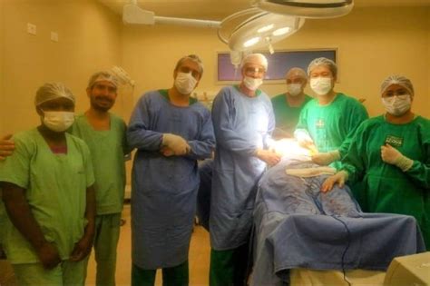 Hospital Regional De Tr S Lagoas Realiza Procedimento In Dito Para