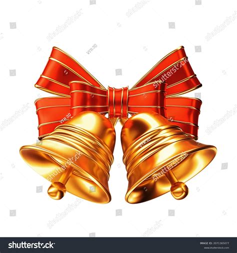 Christmas Bell 3d Realistic Render Isolated Stock Illustration 2071365077 | Shutterstock