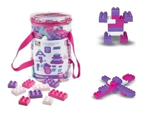 Brinquedo Multiblocos De Montar Girls 100 Peças 9103 Parcelamento