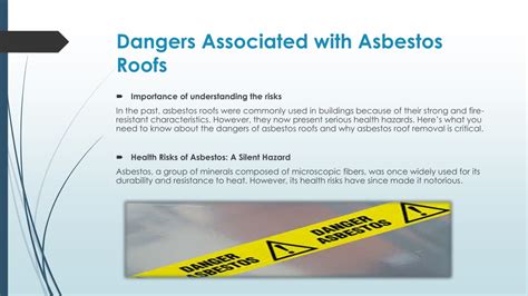 Ppt Asbestos Roof Removal What Are The Risks Powerpoint