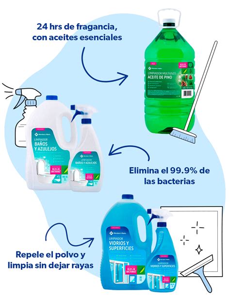 Productos Members Mark una gran opción para la limpieza del hogar