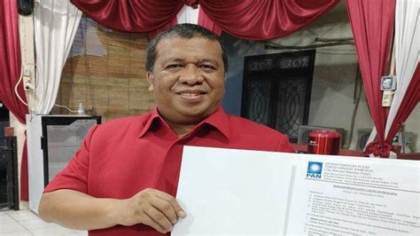 Heri Saman Dapat Surat Tugas Dari DPP PAN Untuk Maju Pilkada Landak