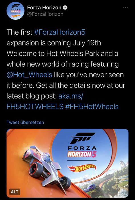 Release Date Fh Hot Wheels Expansion R Forzahorizon