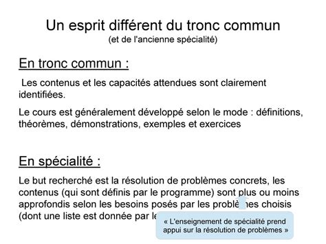 La spécialité math en TS ppt télécharger