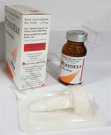 Medica RCP Polydexa Indications Effets indésirables Composition