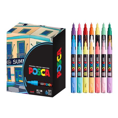 posca markers set 7