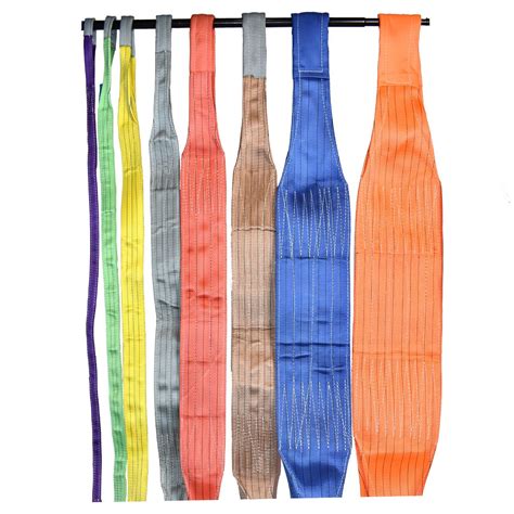 Synthetic Web Slings High Quality Polyester Webbing Lifting Sling