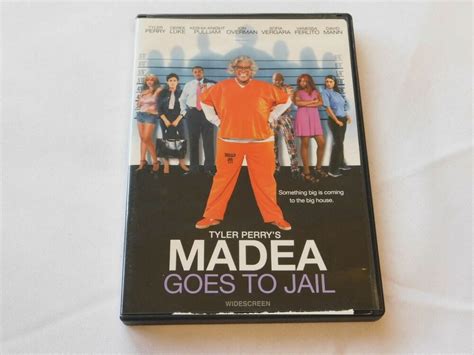 Tyler Perry's Madea Goes to Jail DVD 2009 Rated PG-13 Widescreen Derek ...