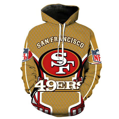 San Francisco 49ers Nfl Hoodie Unisex Hoodie Design Etsy