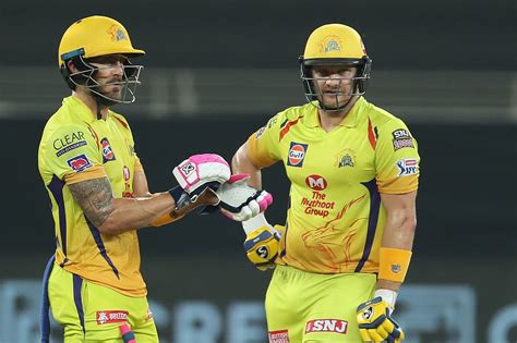 Faf Du Plessis And Shane Watson Put Up A Century Partnership