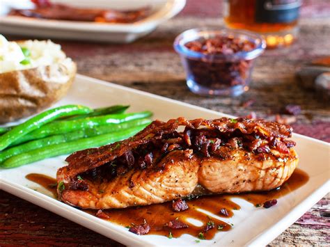 Cheddars Bourbon Glazed Salmon Copycat Recipe Dandk Organizer