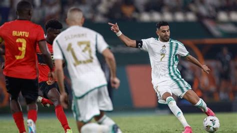 Algeria let lead slip in AFCON draw against Angola - Politics Now