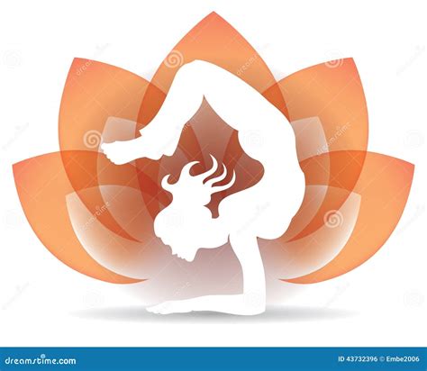 Yoga Lotus Logo Stock Vector Illustration Of Element