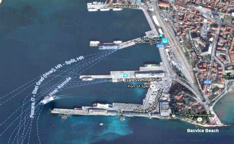 Split City Map - Split Croatia Travel Guide