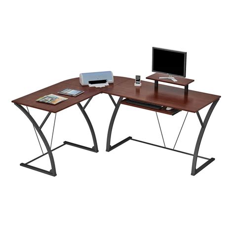 Z Line Designs Khloe L Shaped Computer Desk Espresso And Black Zl21020 01ldu