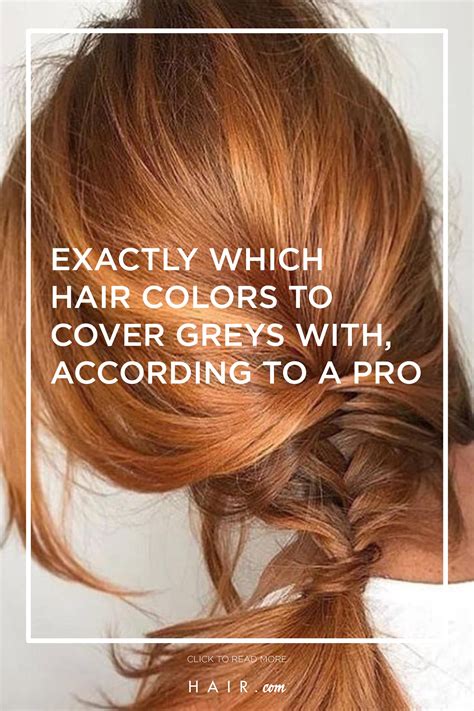 The Best Hair Colors To Cover Gray Hair According To A Pro By Loréal Which Hair