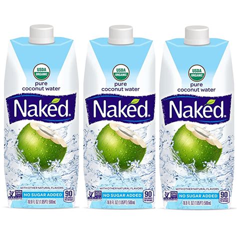 Naked Juice Organic Pure Coconut Water Count Only Shipped Freebies Deals