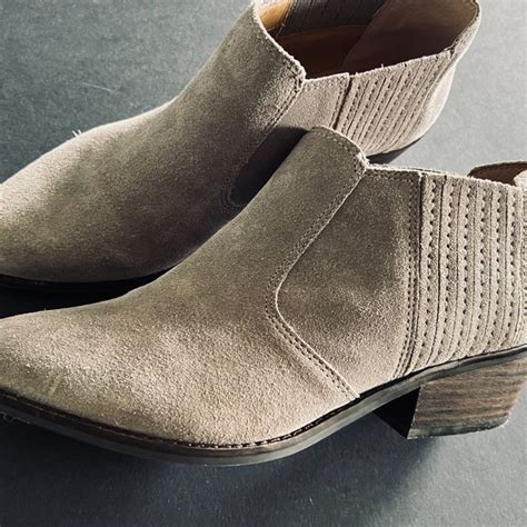 Lucky Brand Folley Slip On Suede Ankle Bootie Nwt Size M