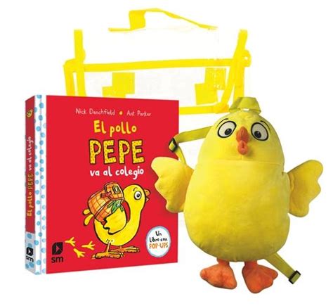 El pollo Pepe y el globo Un libro con lengüetas Denchfield