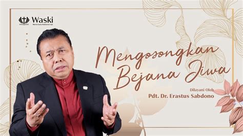 Wanita Surgawi Bag Mengosongkan Bejana Jiwa Pdt Dr Erastus