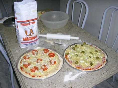 Massa De Pizza Profissional Receita Toda Hora