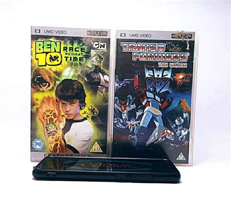 Transformers Ben10 PSP UMD Movies Bundle Clearance Video Gaming