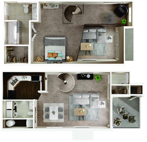 Floor Plan Details - Willow Lake Apartments and Townhomes