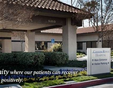 Canyon Ridge Hospital Reviews | Glassdoor