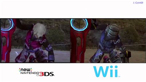 Xenoblade Chronicles Comparativo New 3ds Vs Wii Youtube