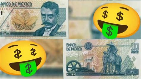 Diario Del Yaqui Pagan 850 000 Por Billete Mexicano De 10 Pesos