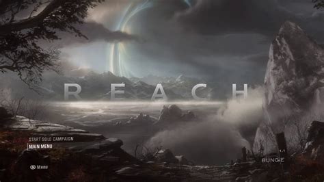 Halo Reach Main Menu Background