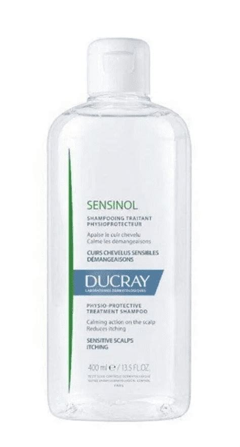 Ducray Sensinol Hypoallergenic Shampoo 400ml Soothes Sensitive Scalps