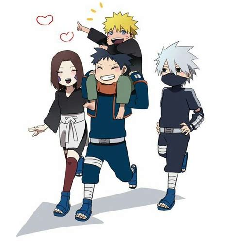 Kakashi And Obito Kurama Naruto Naruto Sasuke Sakura Naruto Uzumaki