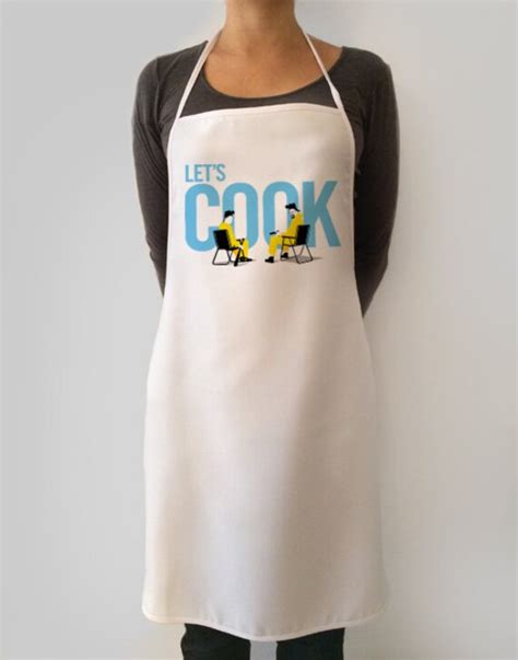 Apron Let's Cook Apron Unisex