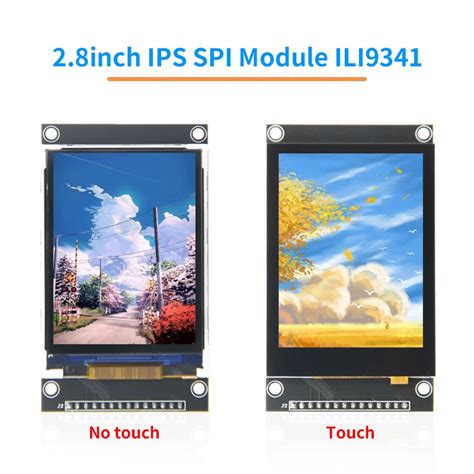 2 8 Inch SPI Serial Port TFT LCD Capacitive Touch Screen Display Module