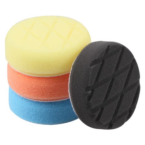 Spta 3 Inch 80mm Compound Buffing Pads Polishing Pads Kit For Car